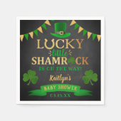 Little Shamrock St. Patrick's Day Baby shower Servet (Voorkant)