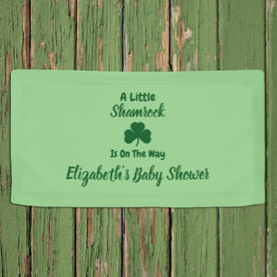 Little Shamrock St Patrick's Day Baby shower Spandoek