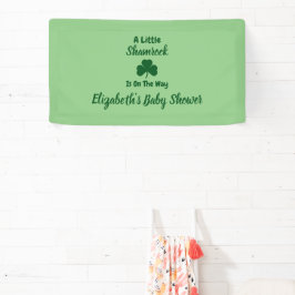 Little Shamrock St Patrick's Day Baby shower Spandoek
