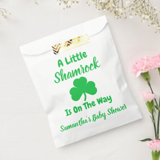 Little Shamrock St Patrick's Day Bedankzakje (Gezegeld)