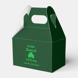 Little Shamrock St Patrick's Day Favor Box Bedankdoosjes