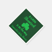 Little Shamrock St Patrick's Day Servet (Hoek)