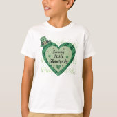 Little Shamrocks beroemd gemaakt door Custom St. P T-shirt (Voorkant)