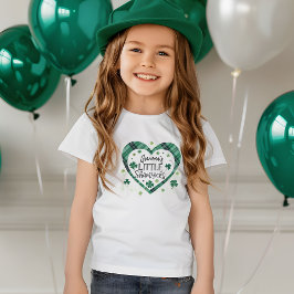 "Little Shamrocks"- Custom St. Patrick's Day Kinde T-shirt