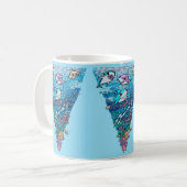 Little Shark Doodle Koffiemok (Voorkant links)