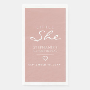 Little she Heart Dusty Roos Gender onthulling Servet