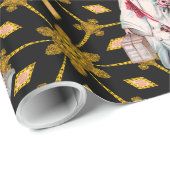 Little Shepherd Boy Victoriaans Kerstmis Cadeaupapier (Rol Hoek)