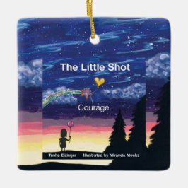 Little Shot Courage Boekcover Keramische Versierin Keramisch Ornament