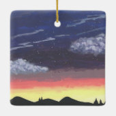 Little Shot Courage Book Cover Ceramic Ornament (Achterkant)