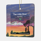Little Shot Humility Book Cover Ceramic Ornament (Links)
