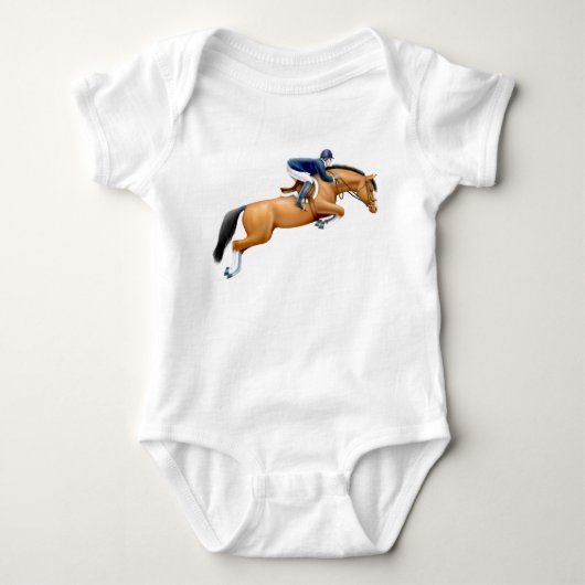 Little Show Jumper Baby One Piece Romper (Voorkant)