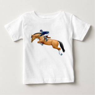 Little Show Jumper Horse Baby T-Shirt