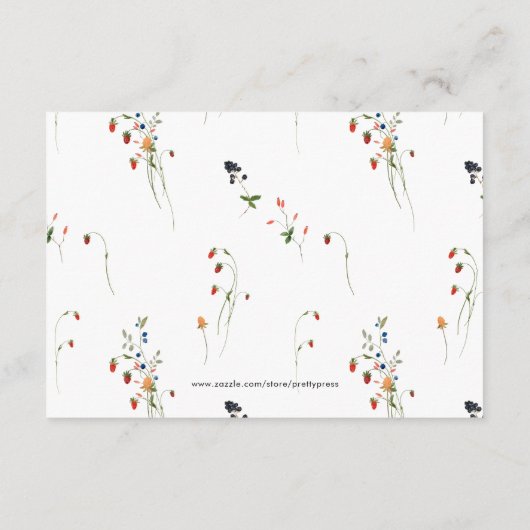 Little Silly Goose Baby Shower Advice for Mom Informatiekaartje (Achterkant)