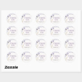 Little Silly Goose Baby Shower Ronde Sticker (Vel)
