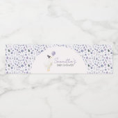 Little Silly Goose Baby Shower Waterfles Etiket (Enkel label)