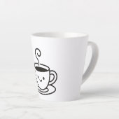 Little sips , Big smiles Latte Mok (Rechterhoek)