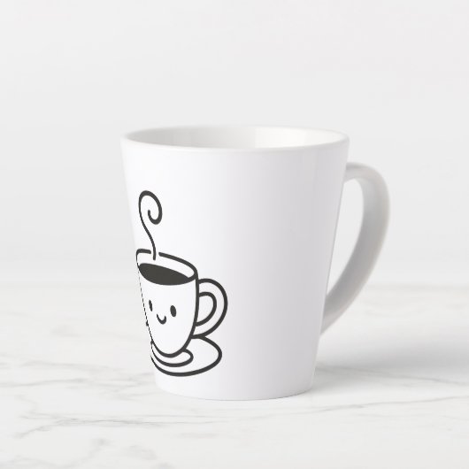 Little sips , Big smiles Latte Mok (Rechterhoek)