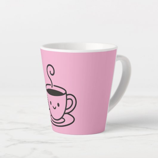 Little sips , Big smiles Latte Mok (Rechterhoek)