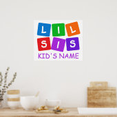 Little Sis aangepast poster (Keuken)