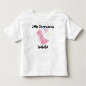 Little Sis-o-saurus Kinder Shirts (Voorkant)