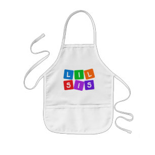Little Sis schort - kies stijl en kleur