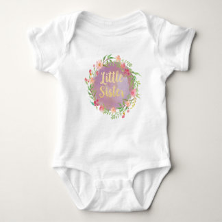 Little Sister Announcement Blouse Romper