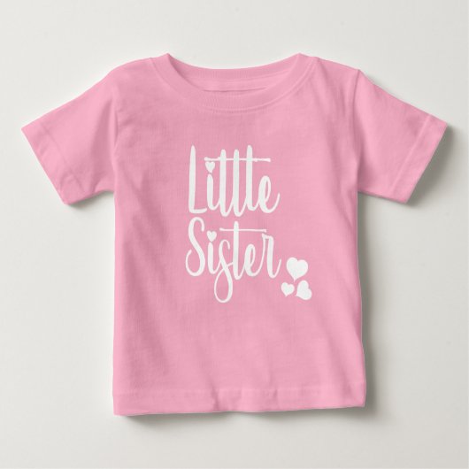 Little Sister Baby Shirt - Een nieuwe broer verwel (Voorkant)