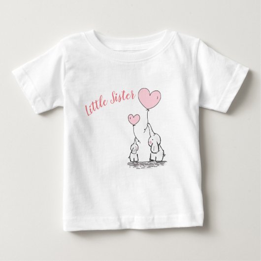 Little Sister Baby Vest (Voorkant)