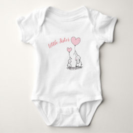 Little Sister Baby Vest Romper