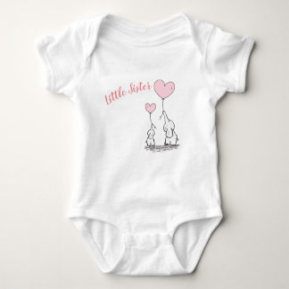 Little Sister Baby Vest Romper