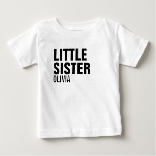 Little Sister Custom Baby Romper