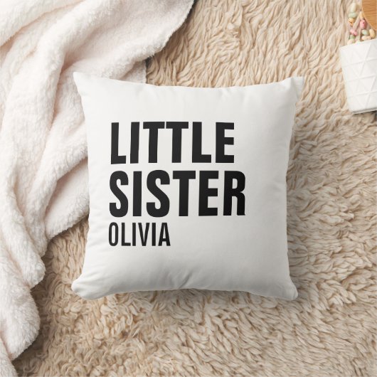 Little Sister Custom Sierkussen (Deken)