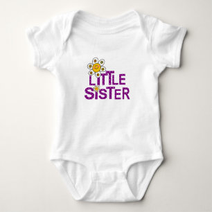 Little Sister Cute Flower Romper