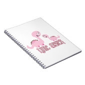 Little Sister Dinosaur Notitieboek (Rechterzijde)