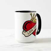 Little Sister Heart Tattoo Mok (Voorkant rechts)