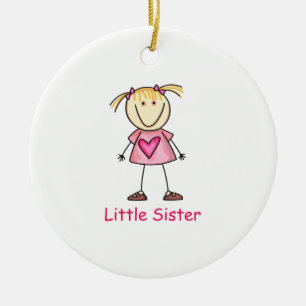 LITTLE SISTER KERAMISCH ORNAMENT