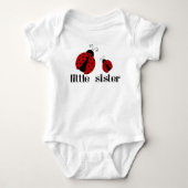 Little Sister Ladybug Romper (Voorkant)