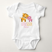 Little Sister Tiger Romper (Voorkant)