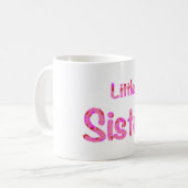 Little Sister Typography Koffiemok (Voorkant links)