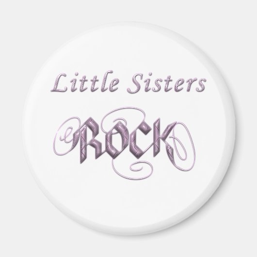 Little Sisters Rock Magneet (Voorkant)