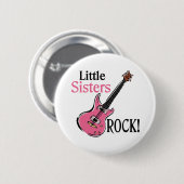 Little Sisters Rock Ronde Button 5,7 Cm (Voorkant /achterkant)