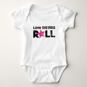 Little Sisters Roll Romper