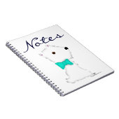 Little Sitting Westie Notitieboek (Rechterzijde)