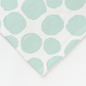 Little Skipper Nautical Anchor and Stippen Pattern Fleece Deken (Hoek)