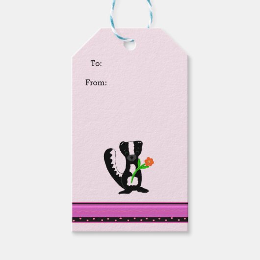 Little Skunk Cadeaulabel (Voorkant)