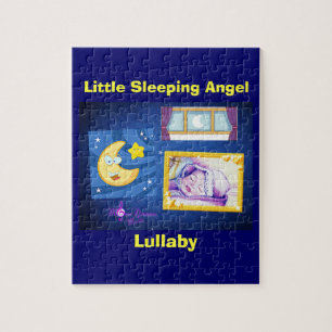 Little Sleeping Angel Photo Puzzle with Gift Box Legpuzzel