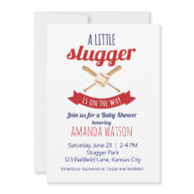 Little Slugger Baby Shower