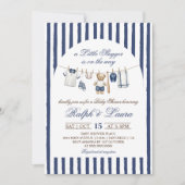 Little Slugger Baby Shower Kaart (Voorkant)