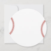 Little Slugger Baseball 2nd Birthday Ball Kaart (Achterkant)