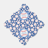 Little Slugger Baseball Baby shower Favor Box Bedankdoosjes (Uitgevouwen)